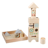 Wooden Sensory Stacking Blocks - Montessori-Inspired, Safe & Sustainable - Munich Blue AU Wooden Toys