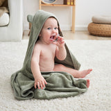 Hooded Towel - Sage Colour