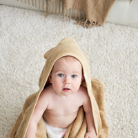 Hooded Towel - Wild Oat