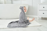 Hooded Baby Towel - Cotton & Bamboo Blend - Cloudy - Munich Blue AU Towels